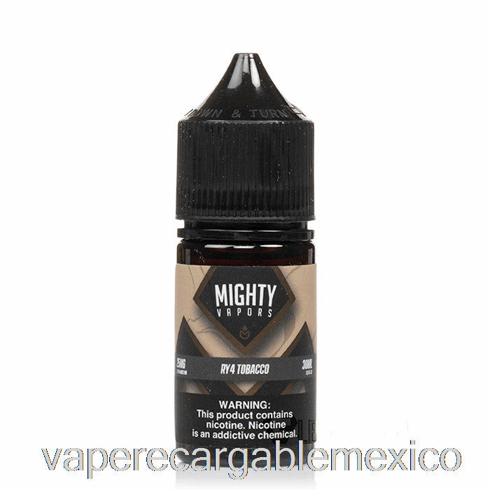 Vape Recargable Ry4 Tabaco - Sales Poderosas - 30ml 50mg